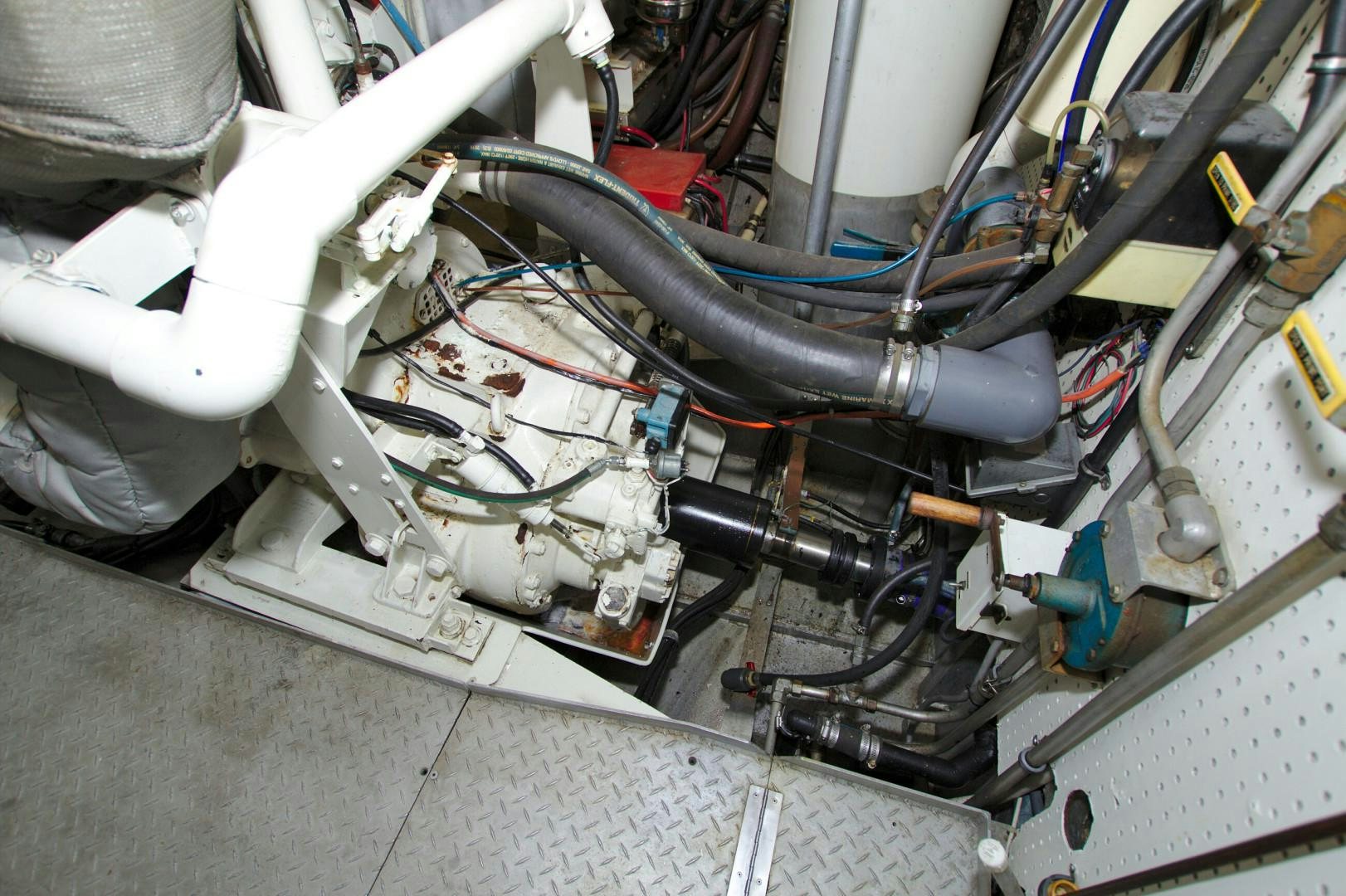 a close-up of a machine aboard PENDANA Yacht for Sale