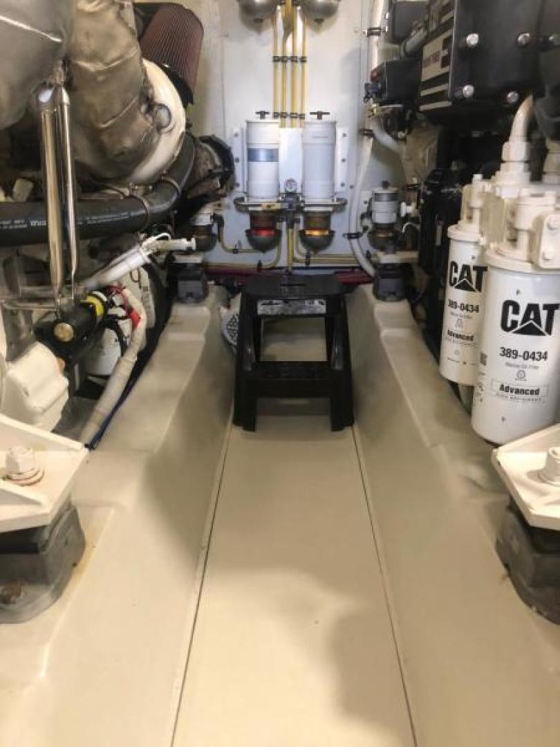 a machine in a room aboard CONDORS NEST Yacht for Sale