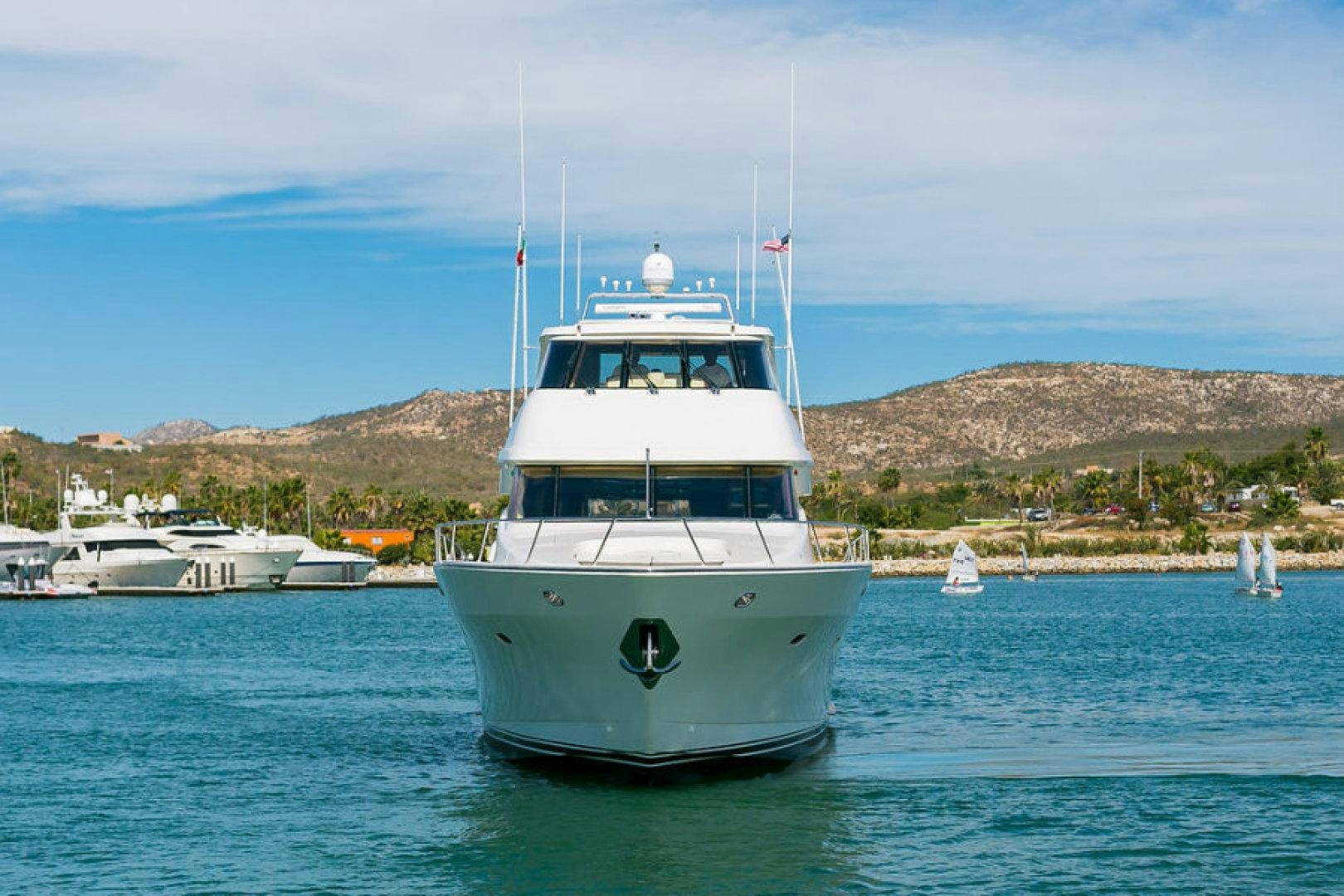 a boat in the water aboard CONDORS NEST Yacht for Sale