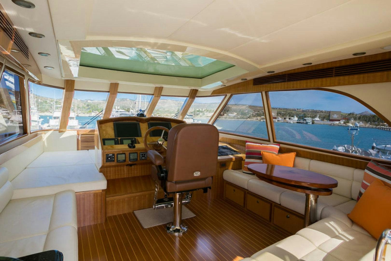 inside of a boat aboard CONDORS NEST Yacht for Sale