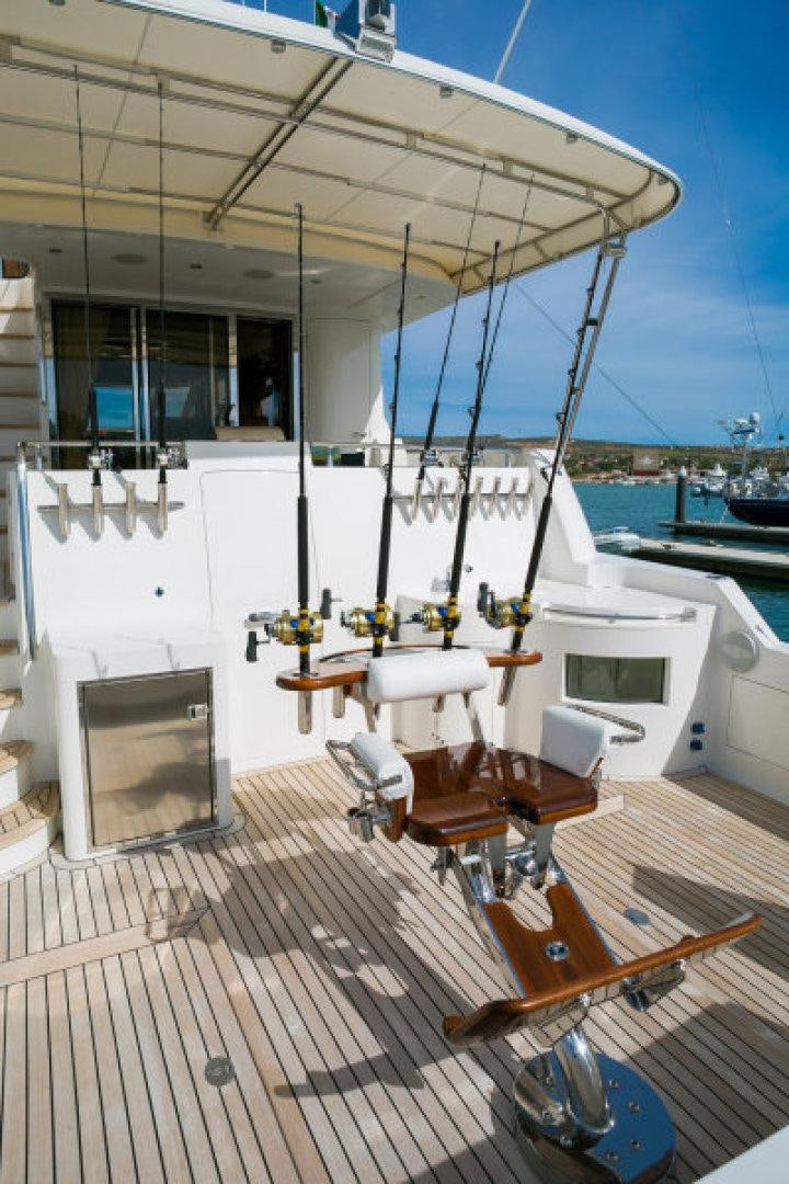 a boat on the water aboard CONDORS NEST Yacht for Sale