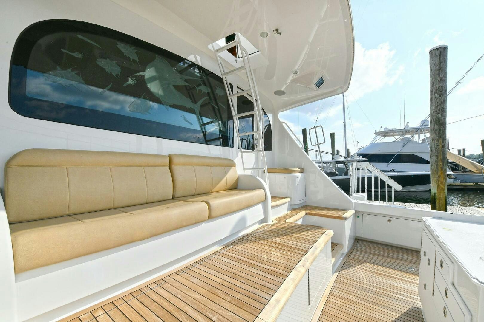 a boat on the water aboard ON THE EDGE Yacht for Sale