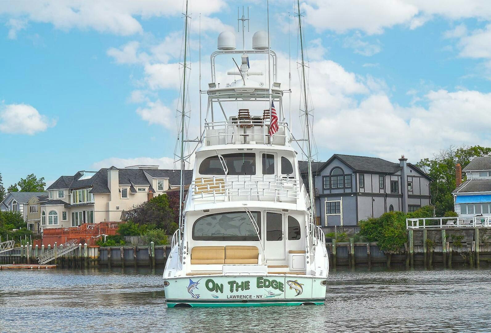 a boat on the water aboard ON THE EDGE Yacht for Sale