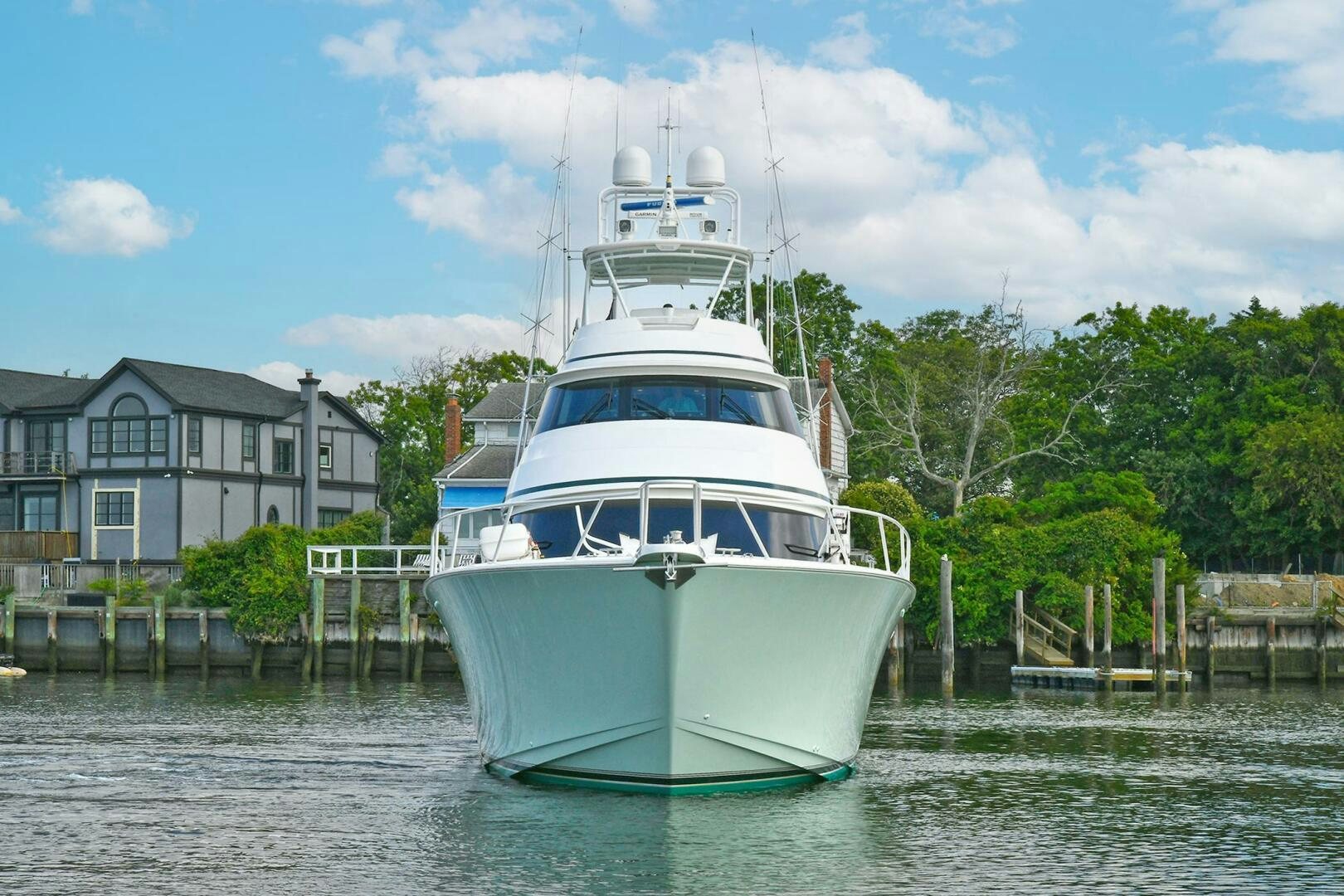 a boat in the water aboard ON THE EDGE Yacht for Sale