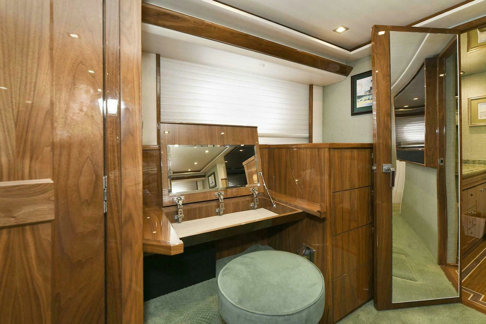 a bathroom with a toilet and a sink aboard ON THE EDGE Yacht for Sale