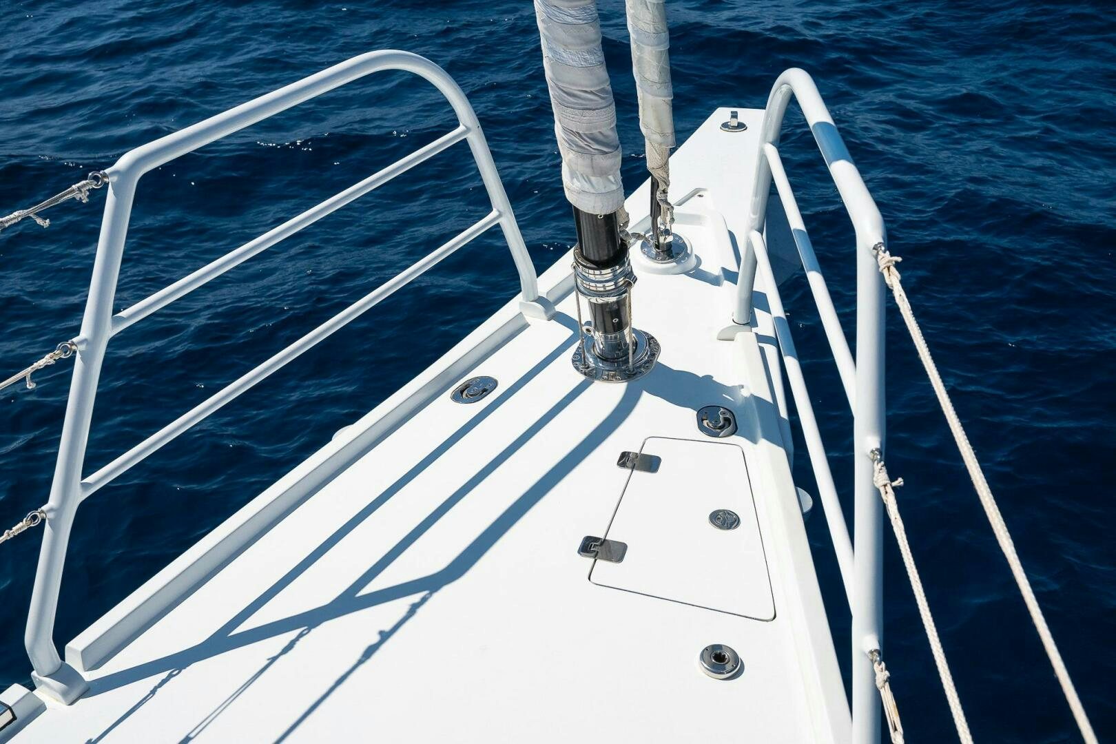 a boat on the water aboard BLISS II Yacht for Sale