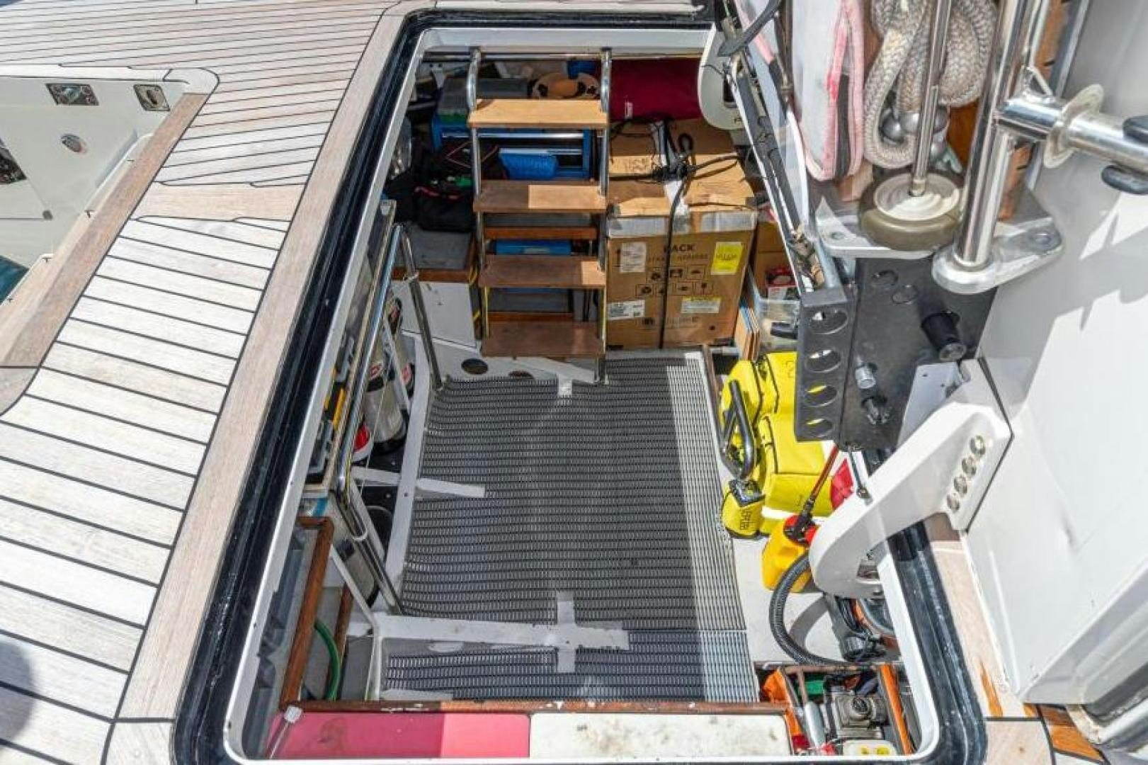 a close-up of a machine aboard PALIADOR Yacht for Sale