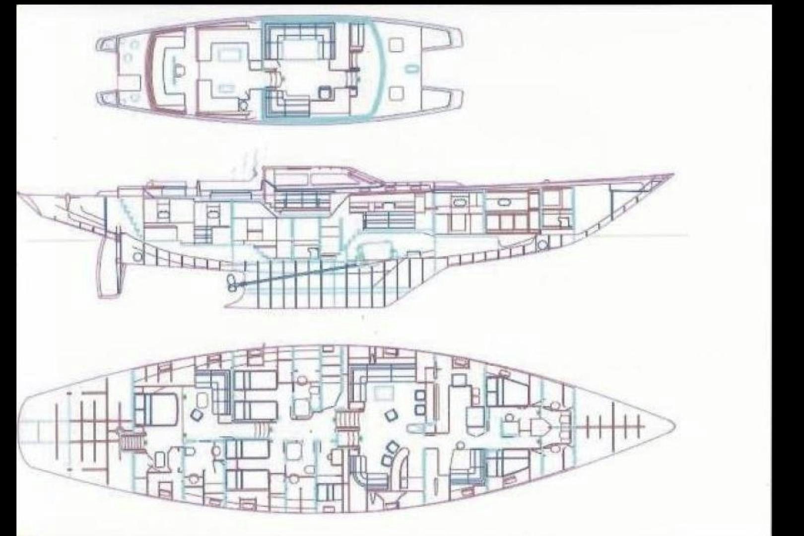 diagram aboard PALIADOR Yacht for Sale