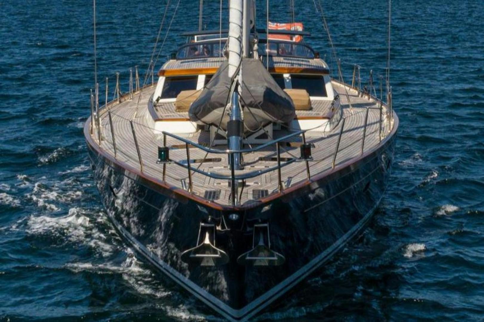 a boat in the water aboard PALIADOR Yacht for Sale