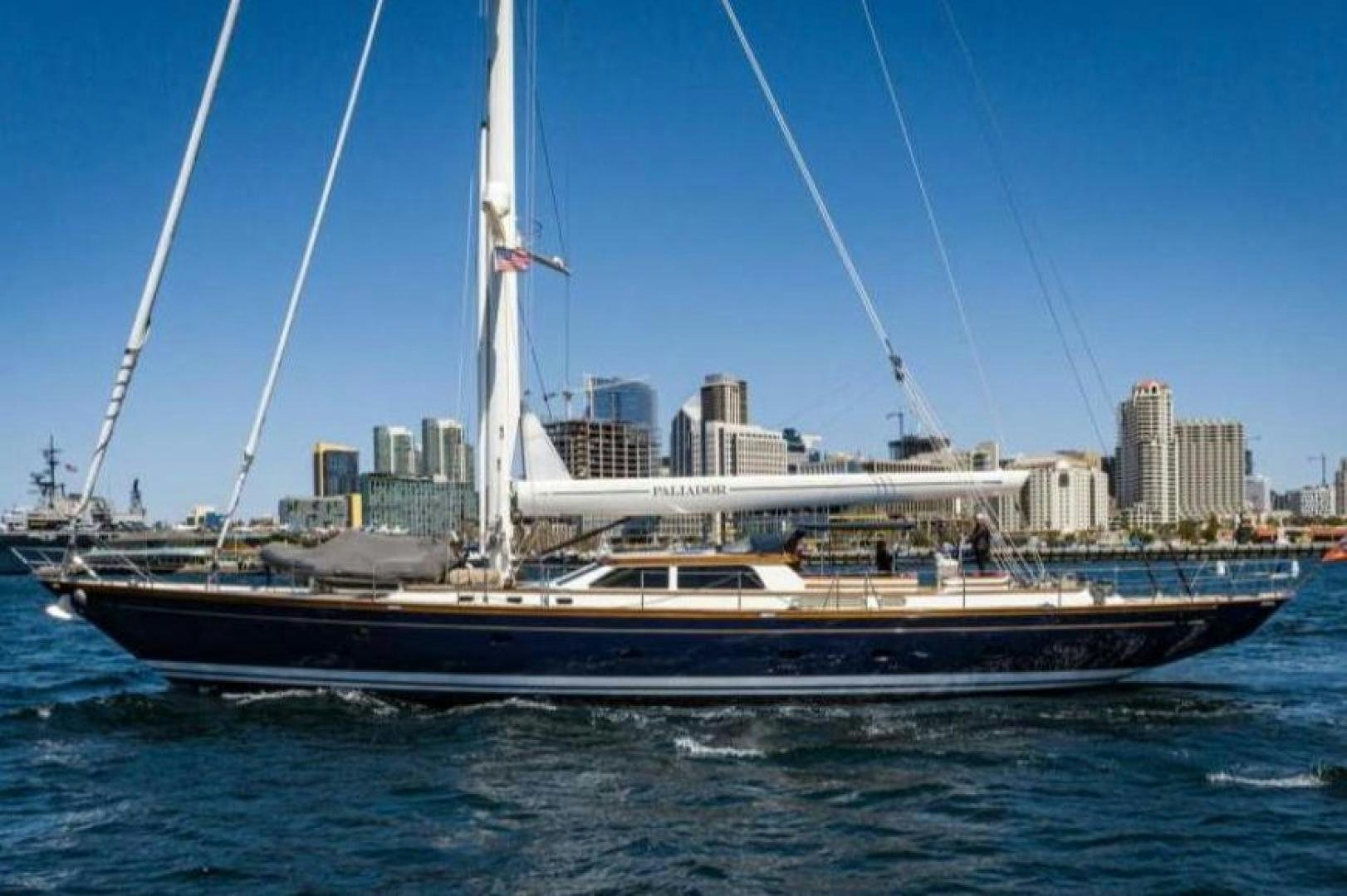 a boat on the water aboard PALIADOR Yacht for Sale