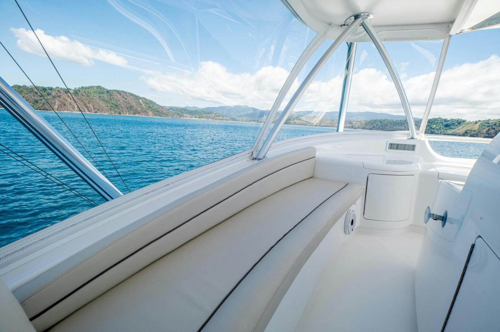 a boat on the water aboard RAGIN CAJUN Yacht for Sale