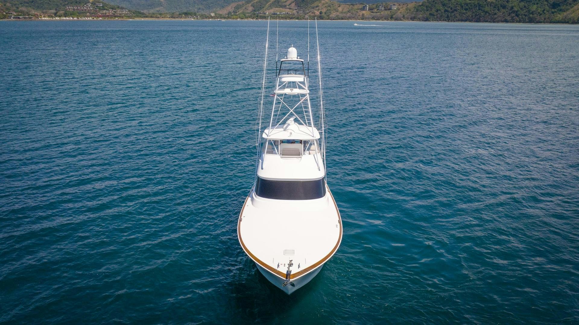 a boat on the water aboard RAGIN CAJUN Yacht for Sale