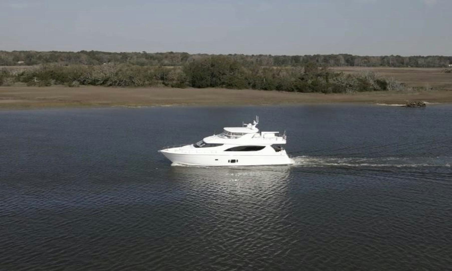 a boat on the water aboard FLYNN'S FOLLY III Yacht for Sale