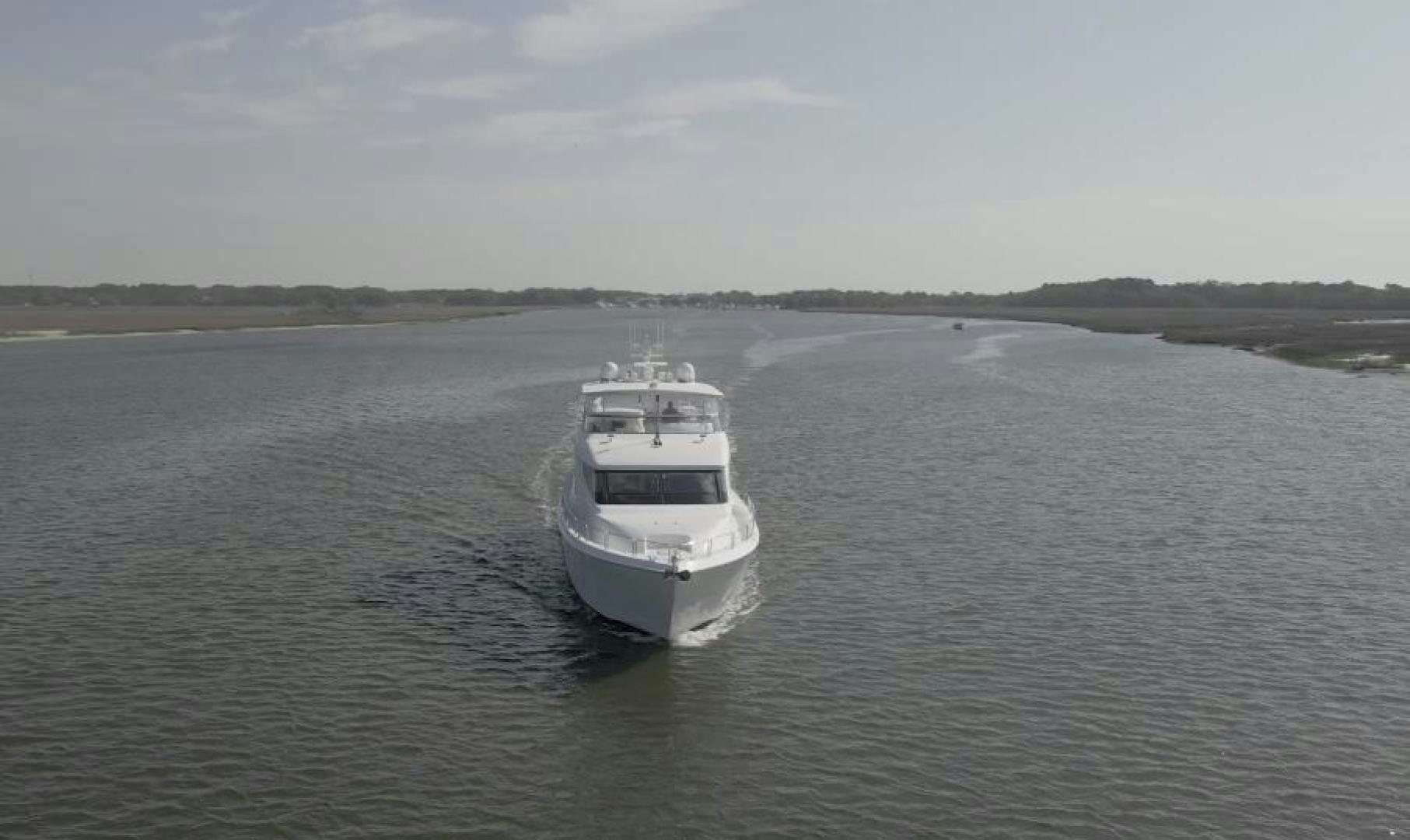 a boat on the water aboard FLYNN'S FOLLY III Yacht for Sale