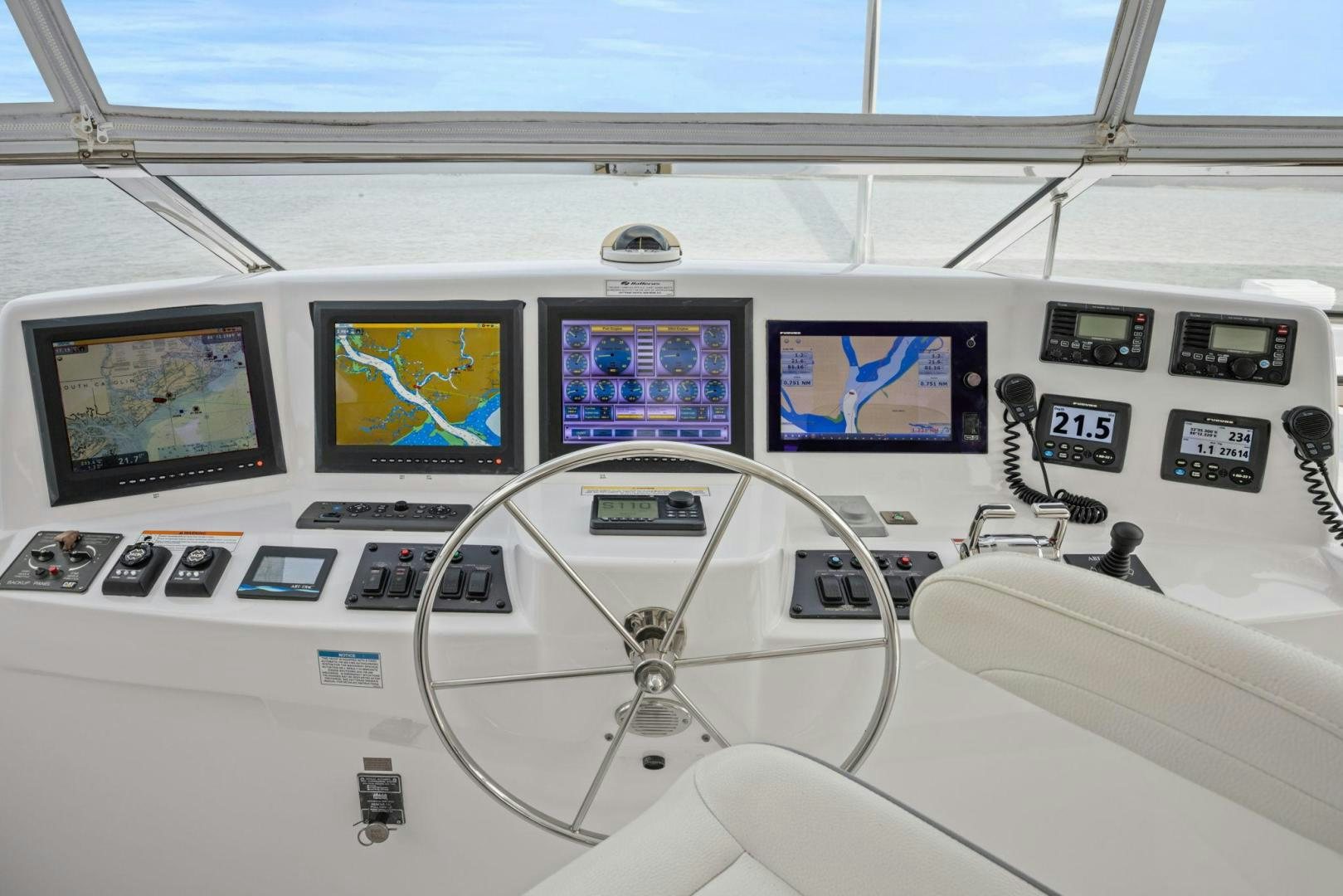 inside of a plane aboard FLYNN'S FOLLY III Yacht for Sale