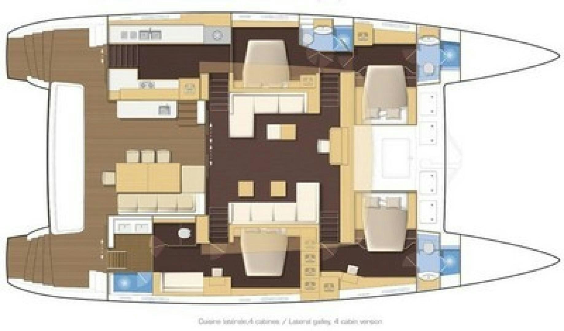 diagram aboard OCEAN VIEW Yacht for Sale