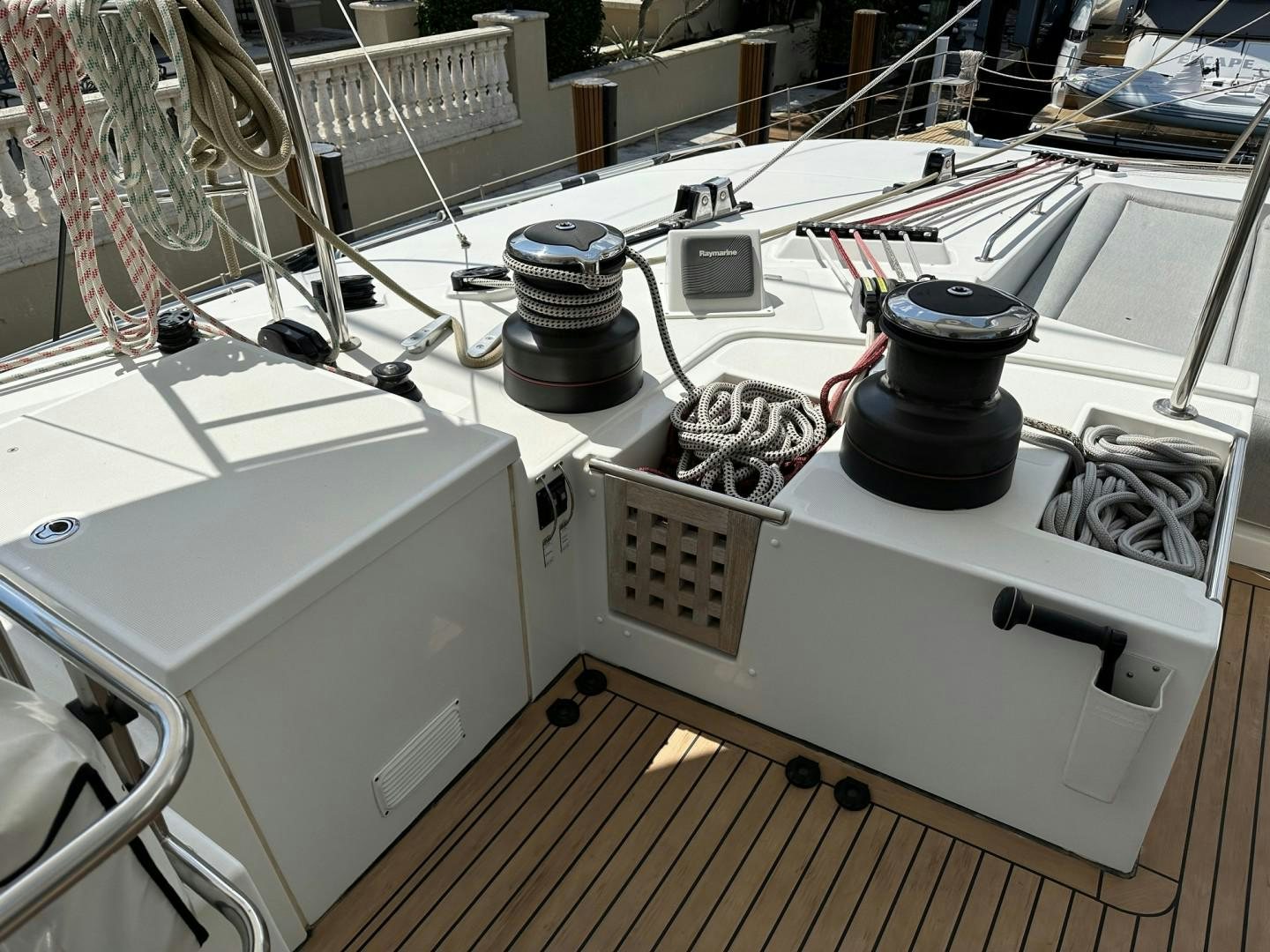 a machine on the counter aboard OCEAN VIEW Yacht for Sale