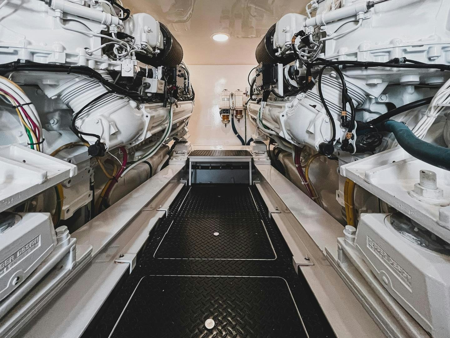 a close-up of a machine aboard MOONDANCER Yacht for Sale