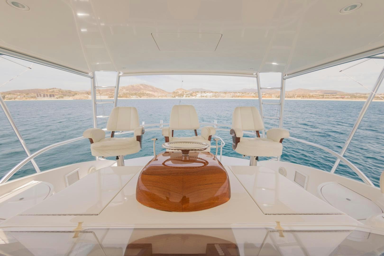 a boat on the water aboard MOONDANCER Yacht for Sale