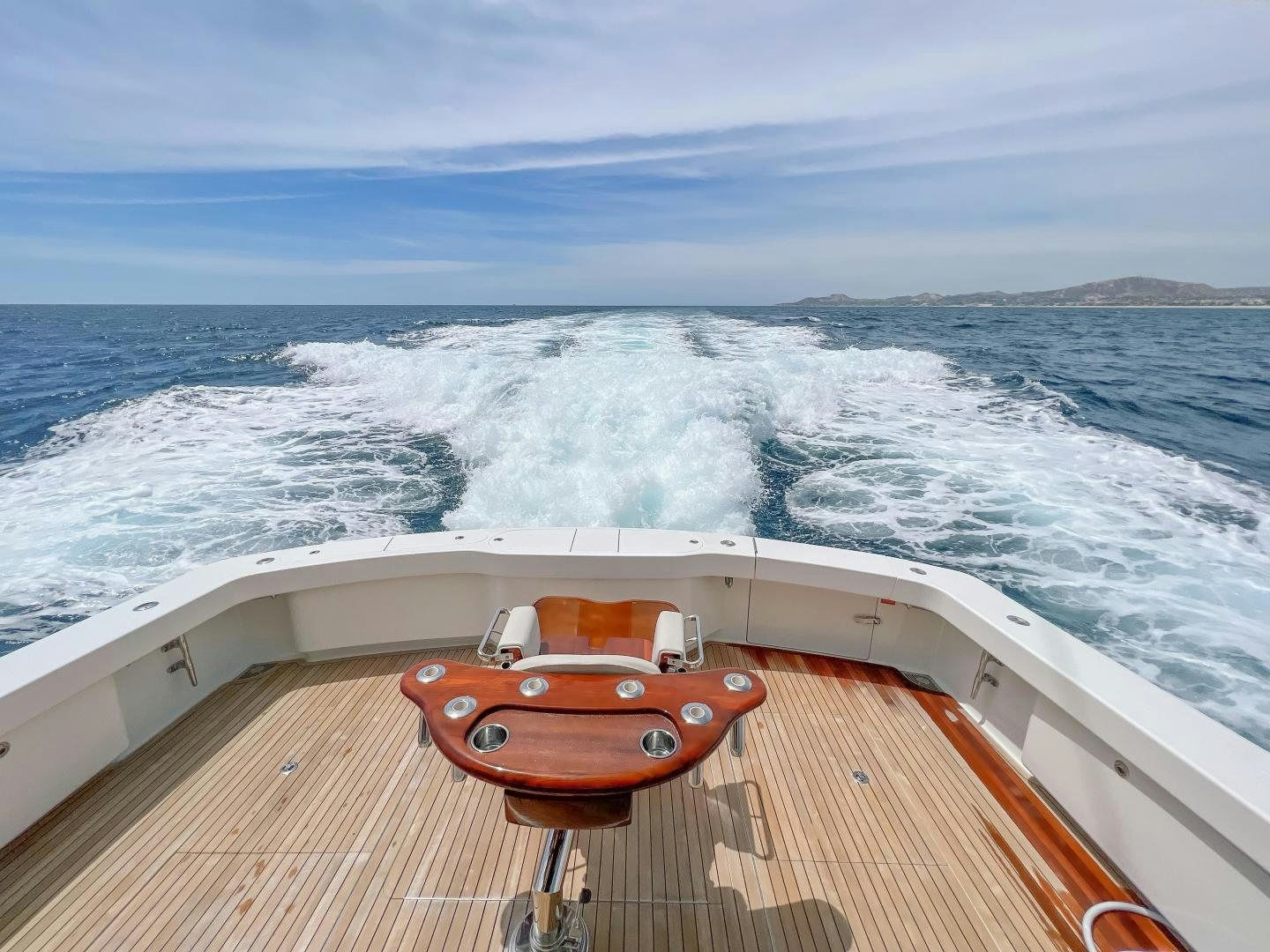 a boat on the water aboard MOONDANCER Yacht for Sale