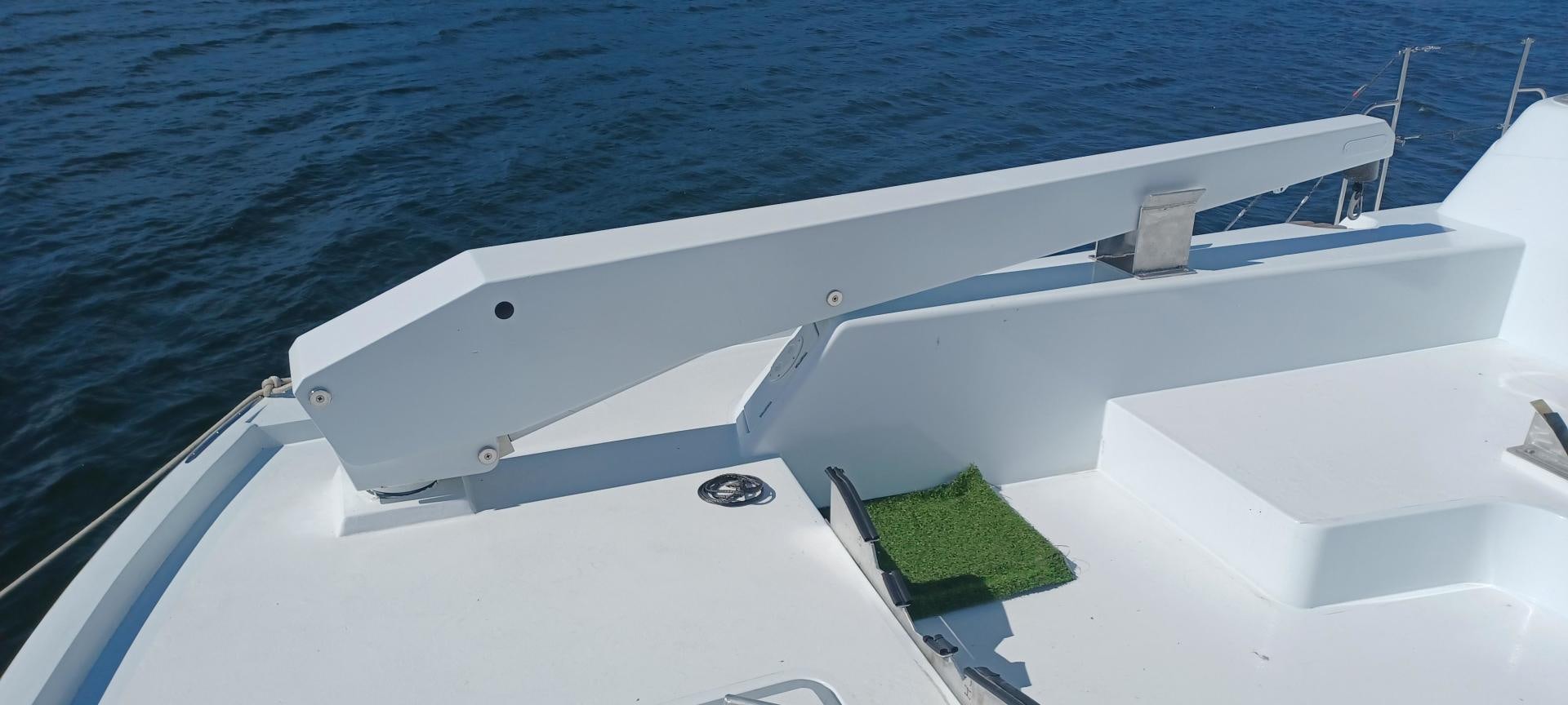 a boat on the water aboard TARA Yacht for Sale