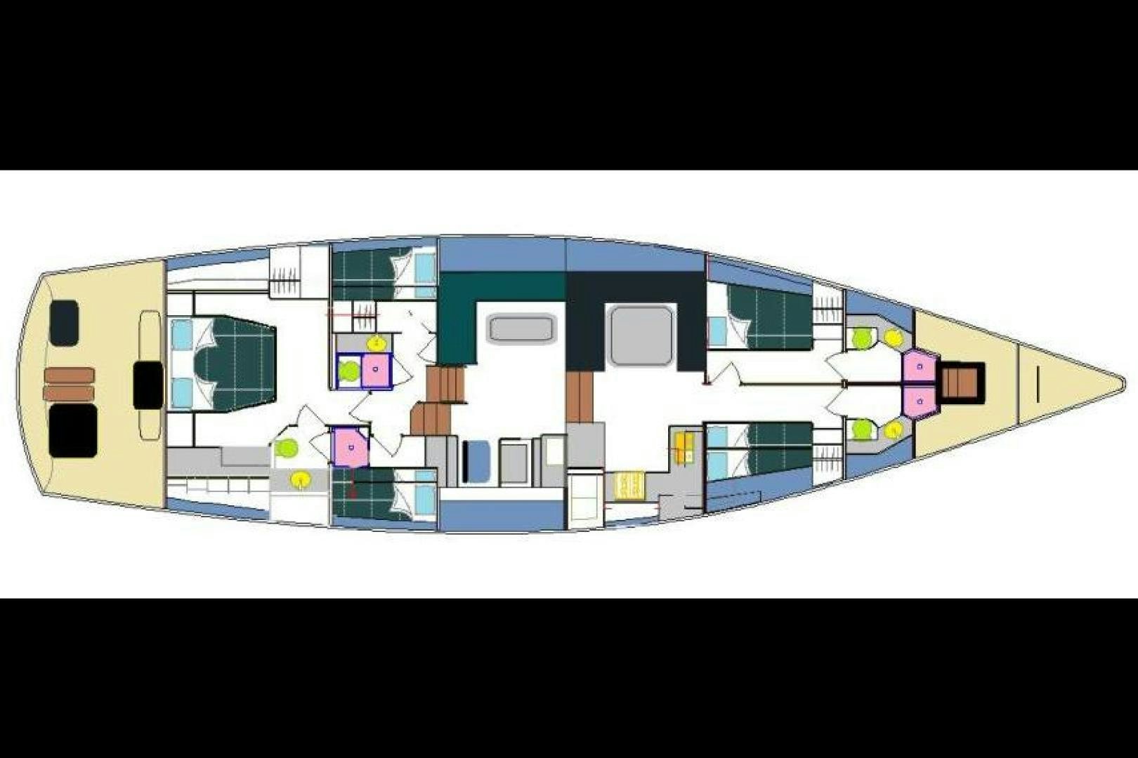 a computer screen capture aboard TARA Yacht for Sale