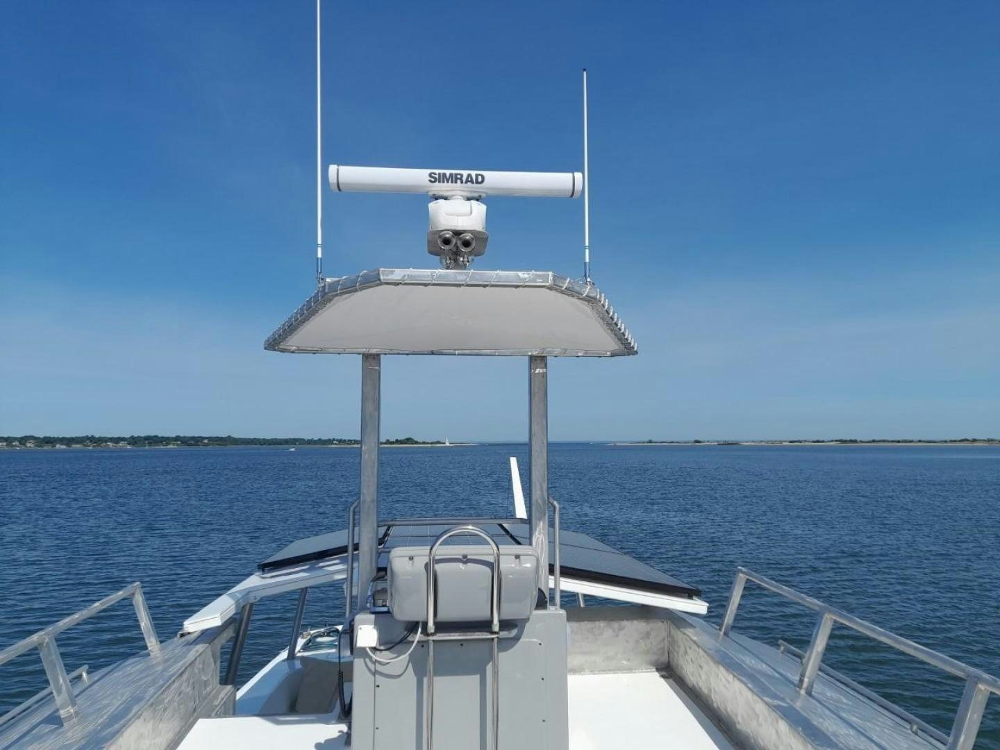 a boat on the water aboard TARA Yacht for Sale