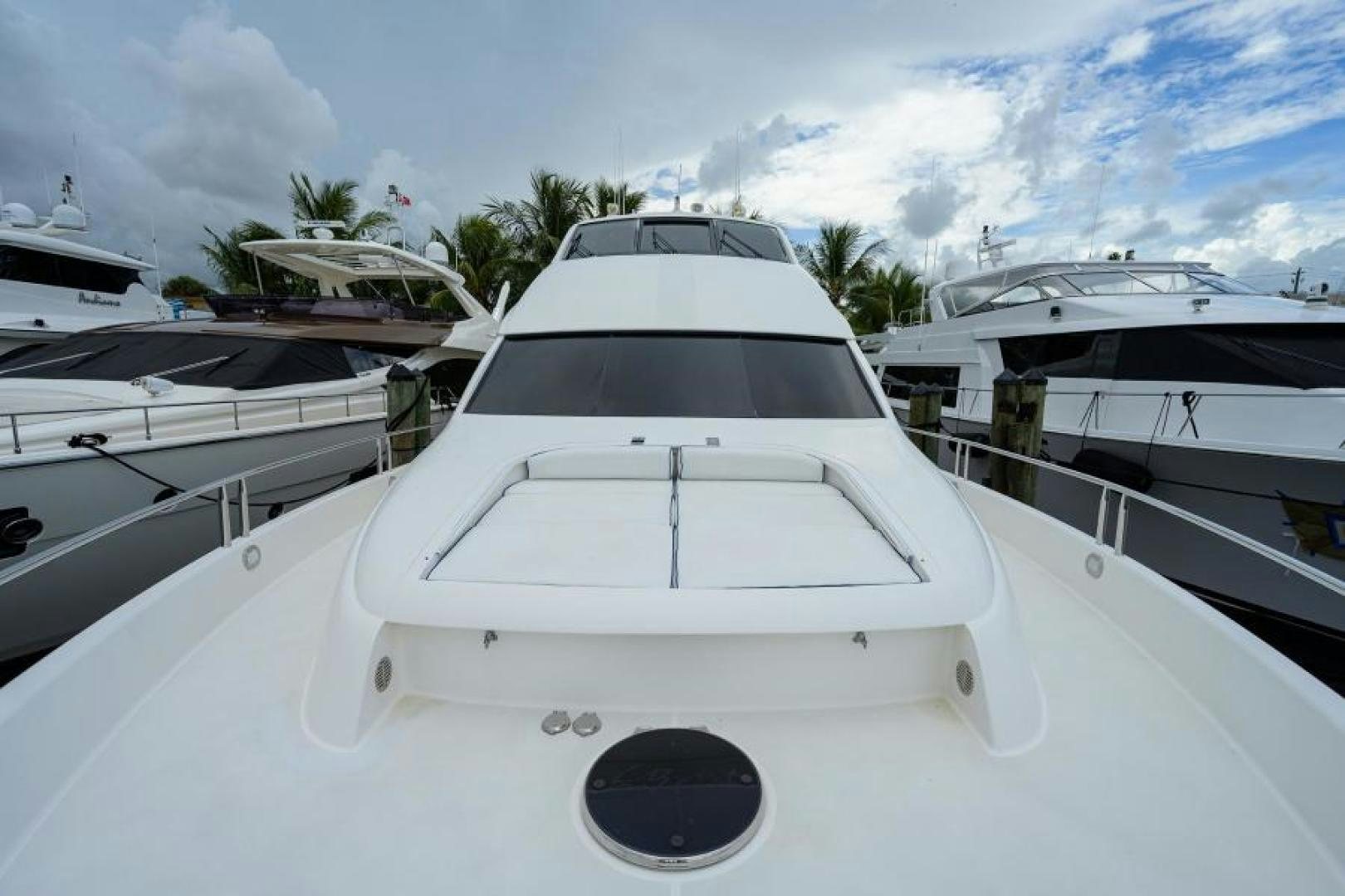 a group of boats in a harbor aboard GYPSEA Yacht for Sale