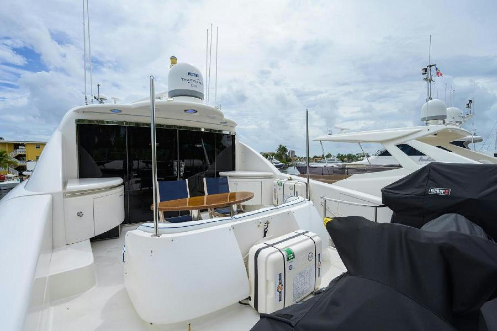 a boat with a boat on it aboard GYPSEA Yacht for Sale