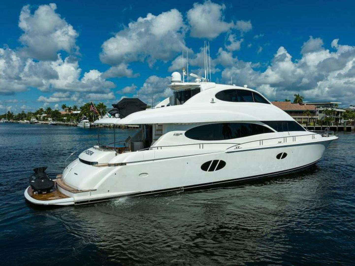 a white yacht in the water aboard GYPSEA Yacht for Sale