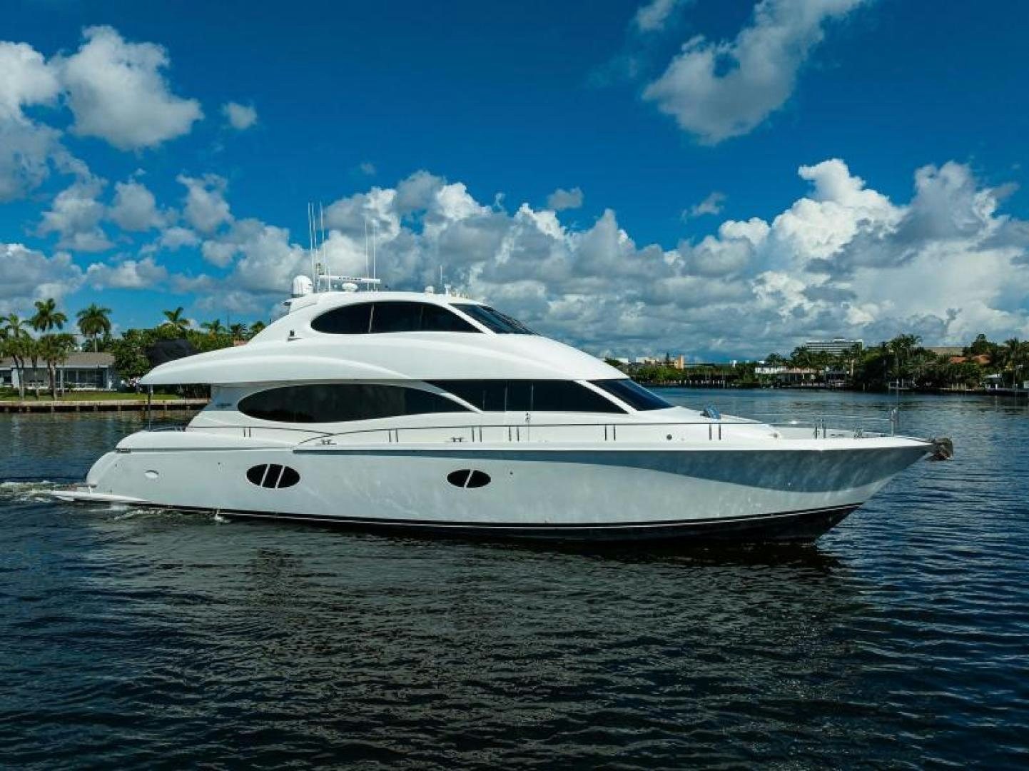 a white yacht on the water aboard GYPSEA Yacht for Sale
