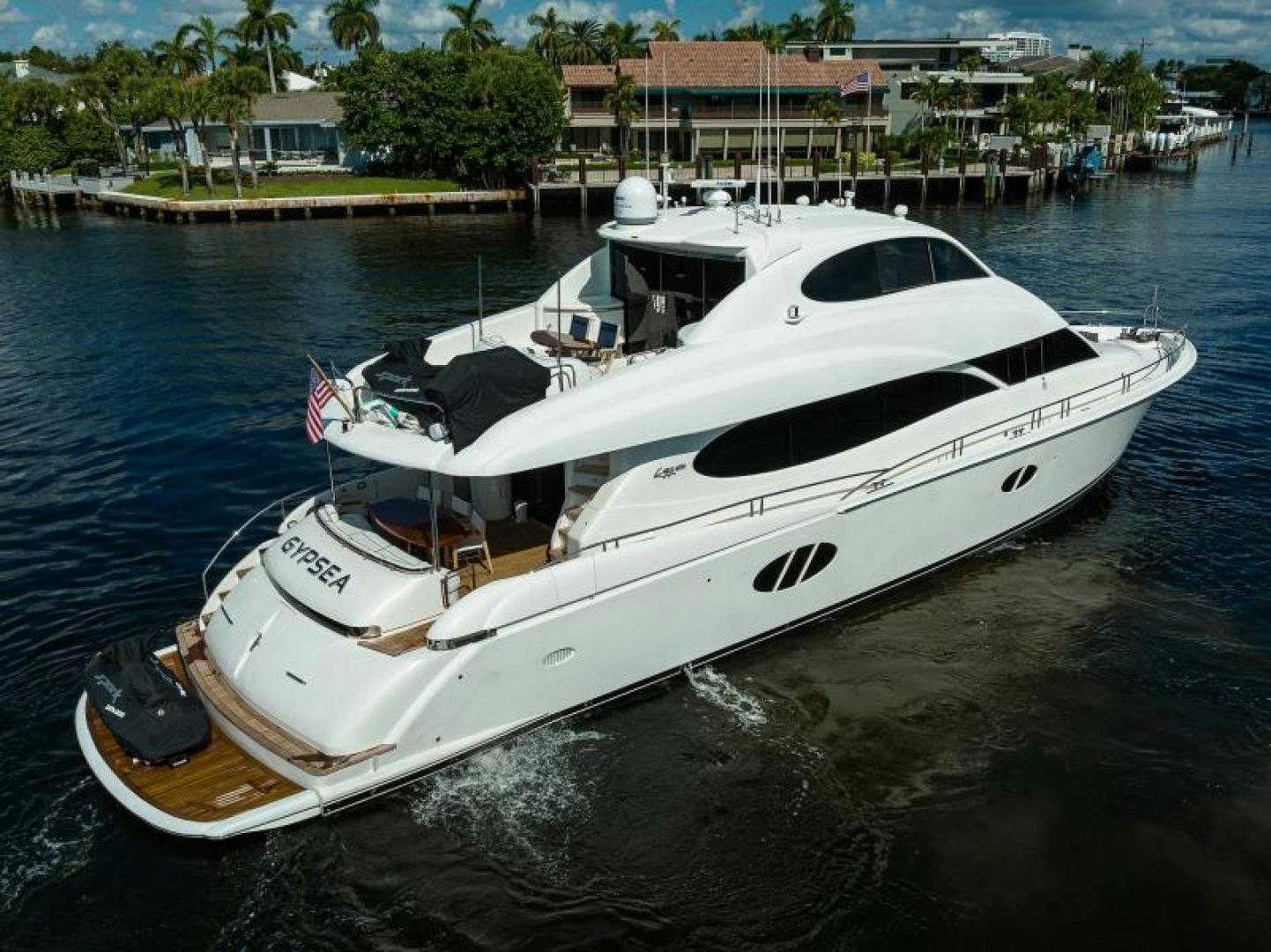 a boat on the water aboard GYPSEA Yacht for Sale