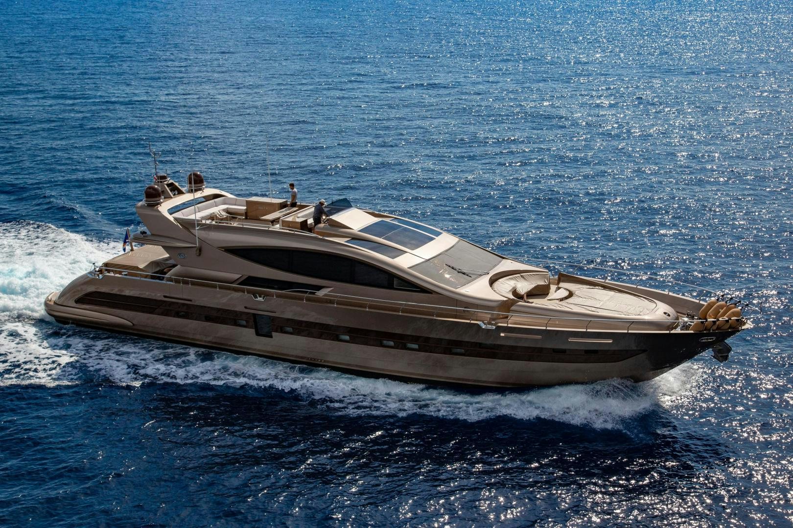 a boat on the water aboard FRANCESCA Yacht for Sale