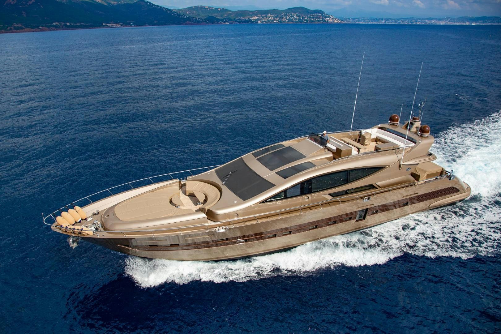 a boat on the water aboard FRANCESCA Yacht for Sale