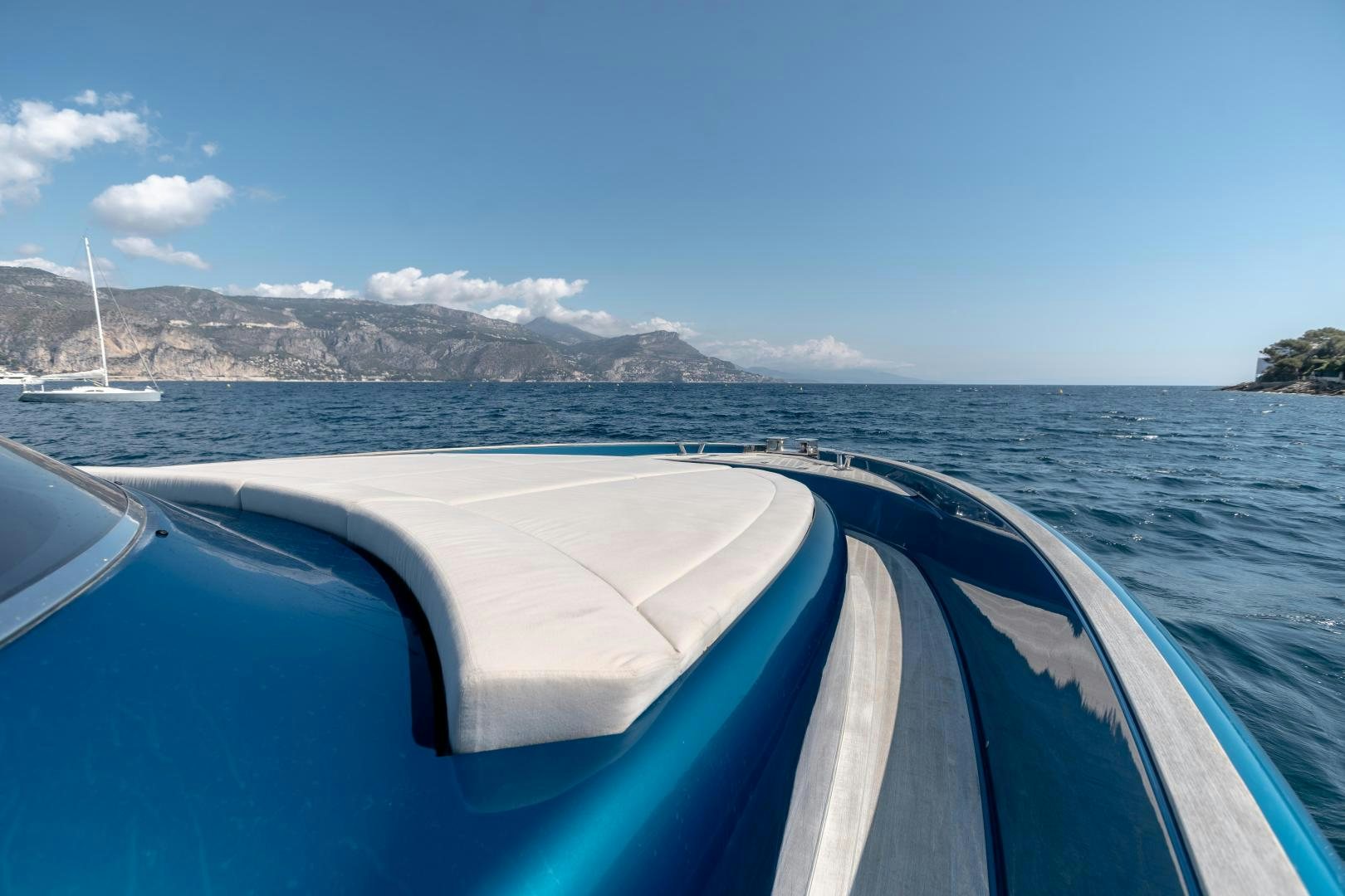 a boat on the water aboard CLAIR DE HUNE 2 Yacht for Sale