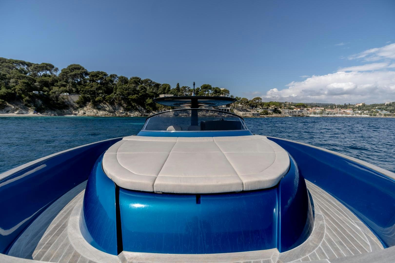 a boat on a boat aboard CLAIR DE HUNE 2 Yacht for Sale