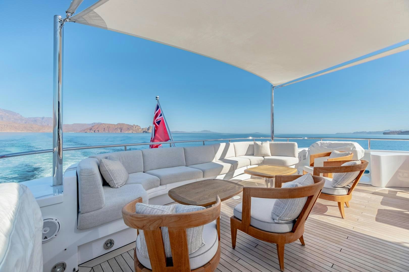a boat on the water aboard ROCHADE Yacht for Sale