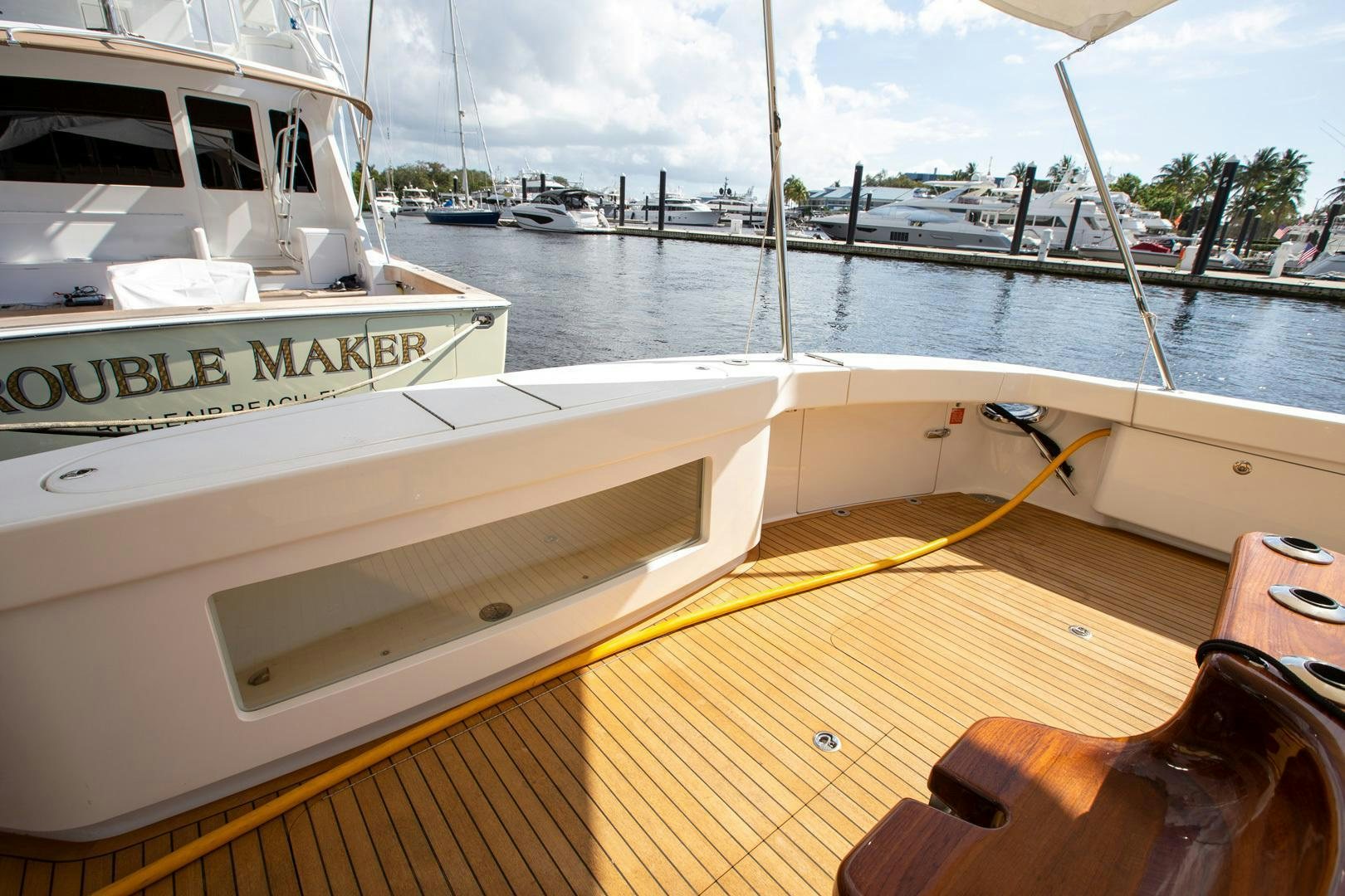 a boat on the water aboard REEL HIGH'S Yacht for Sale