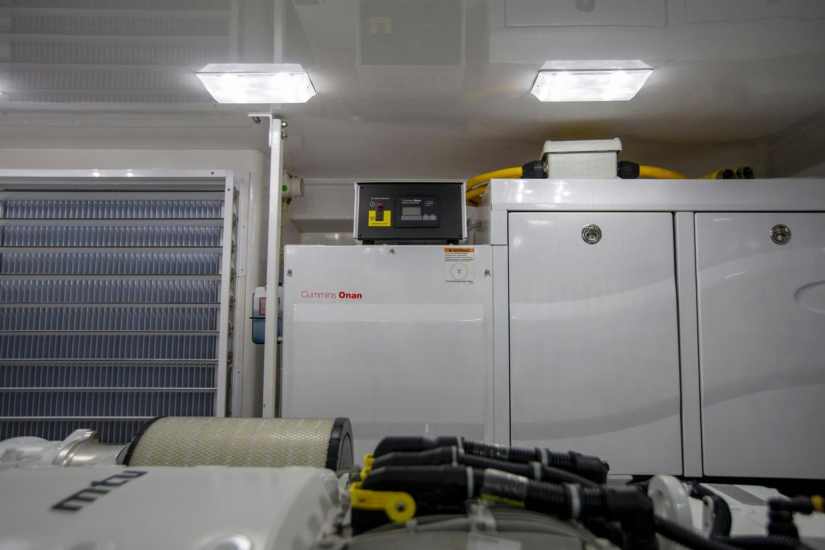 a room with several machines aboard REEL HIGH'S Yacht for Sale