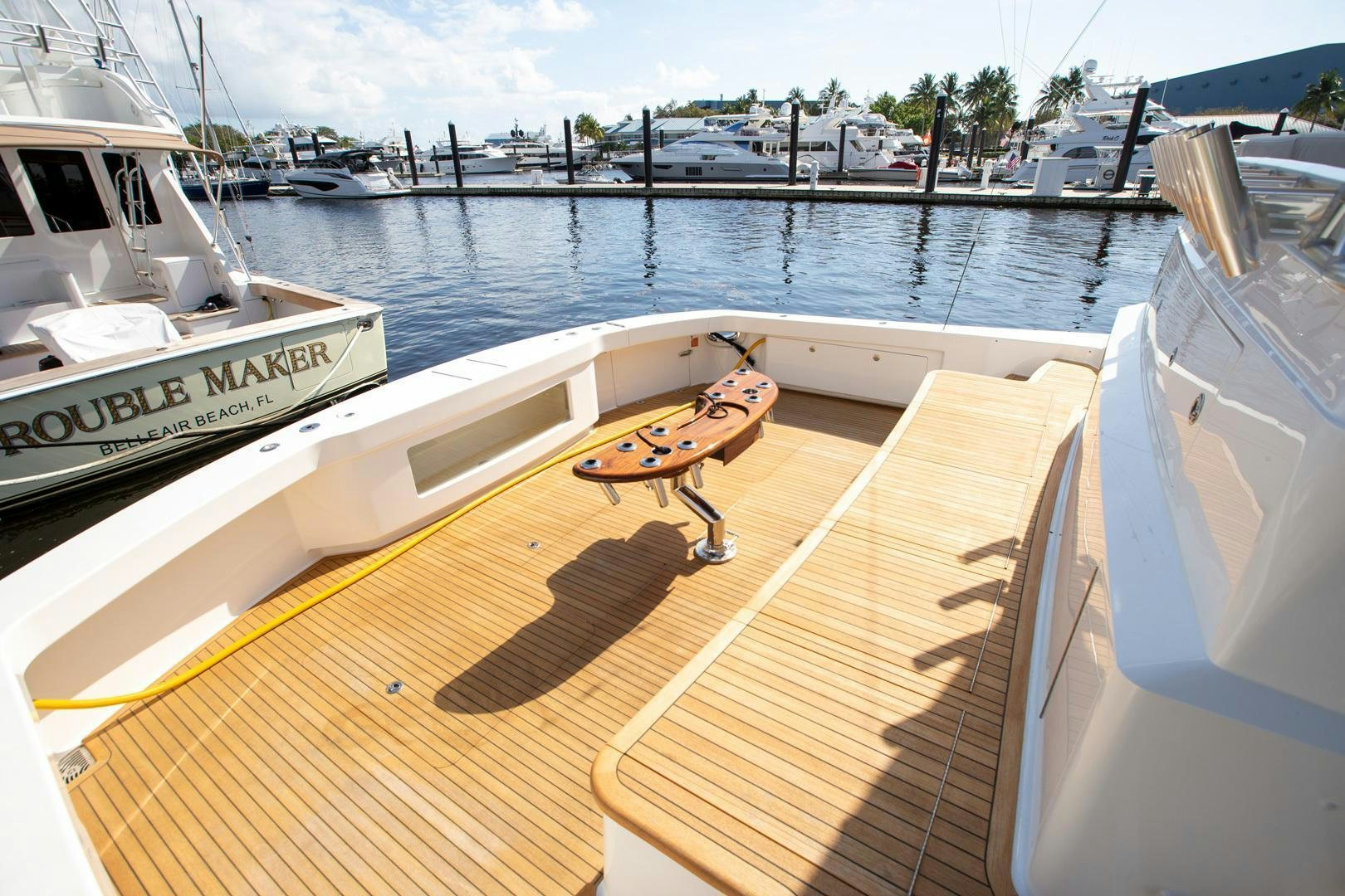 a boat on the water aboard REEL HIGH'S Yacht for Sale