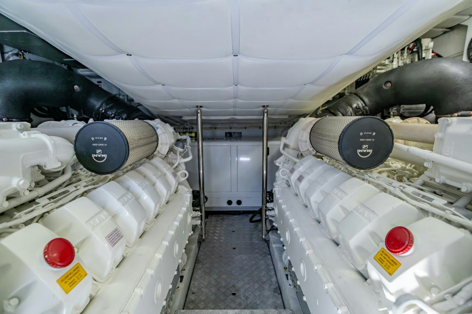 a close-up of a machine aboard SILVER MISSILE Yacht for Sale