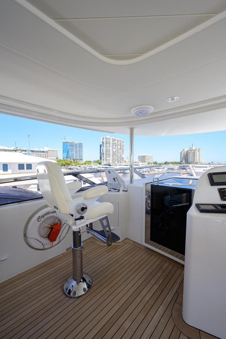 a white machine on a deck aboard CERCA TROVA Yacht for Sale