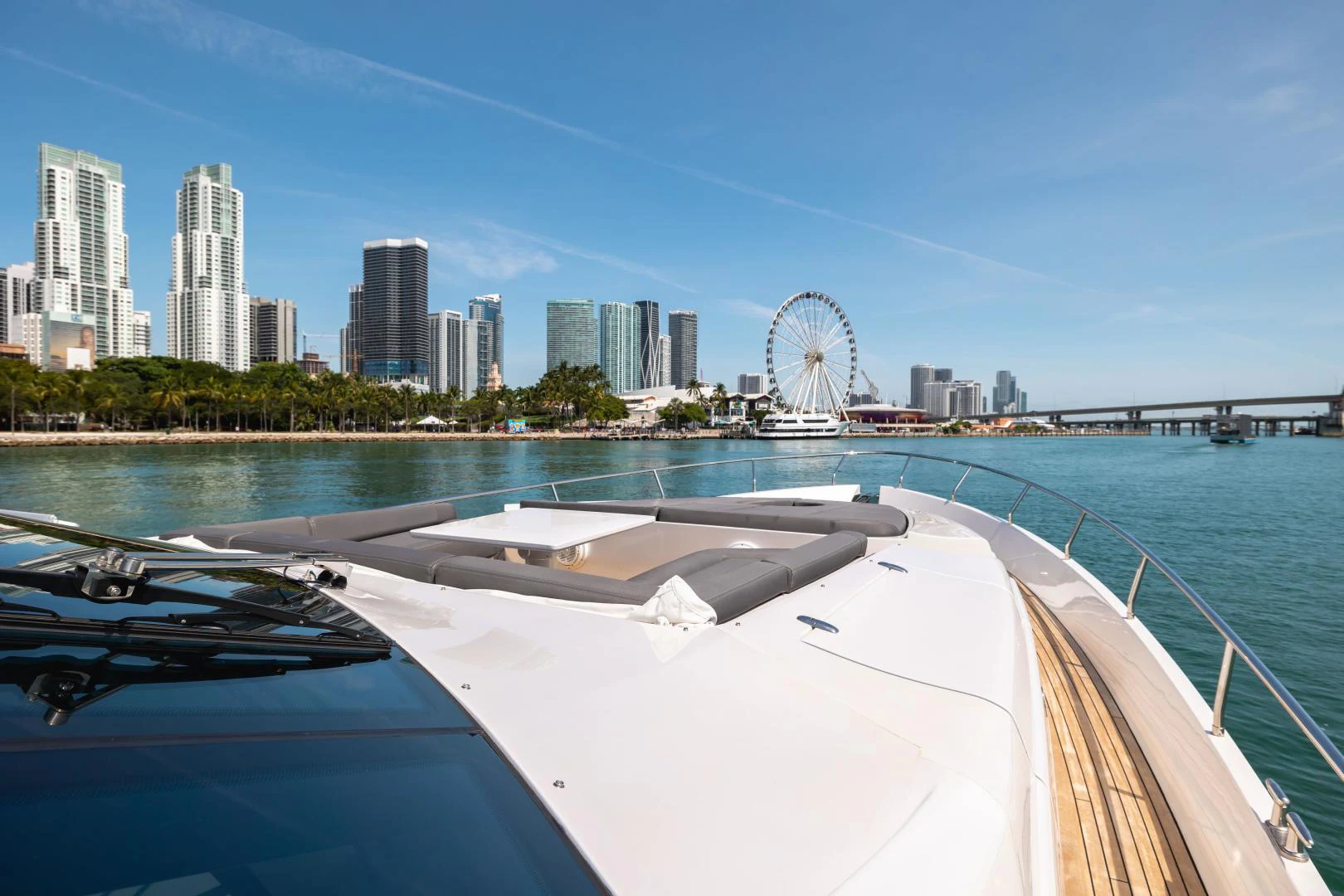 a boat on the water aboard DOUBLE OR NOTHING Yacht for Sale