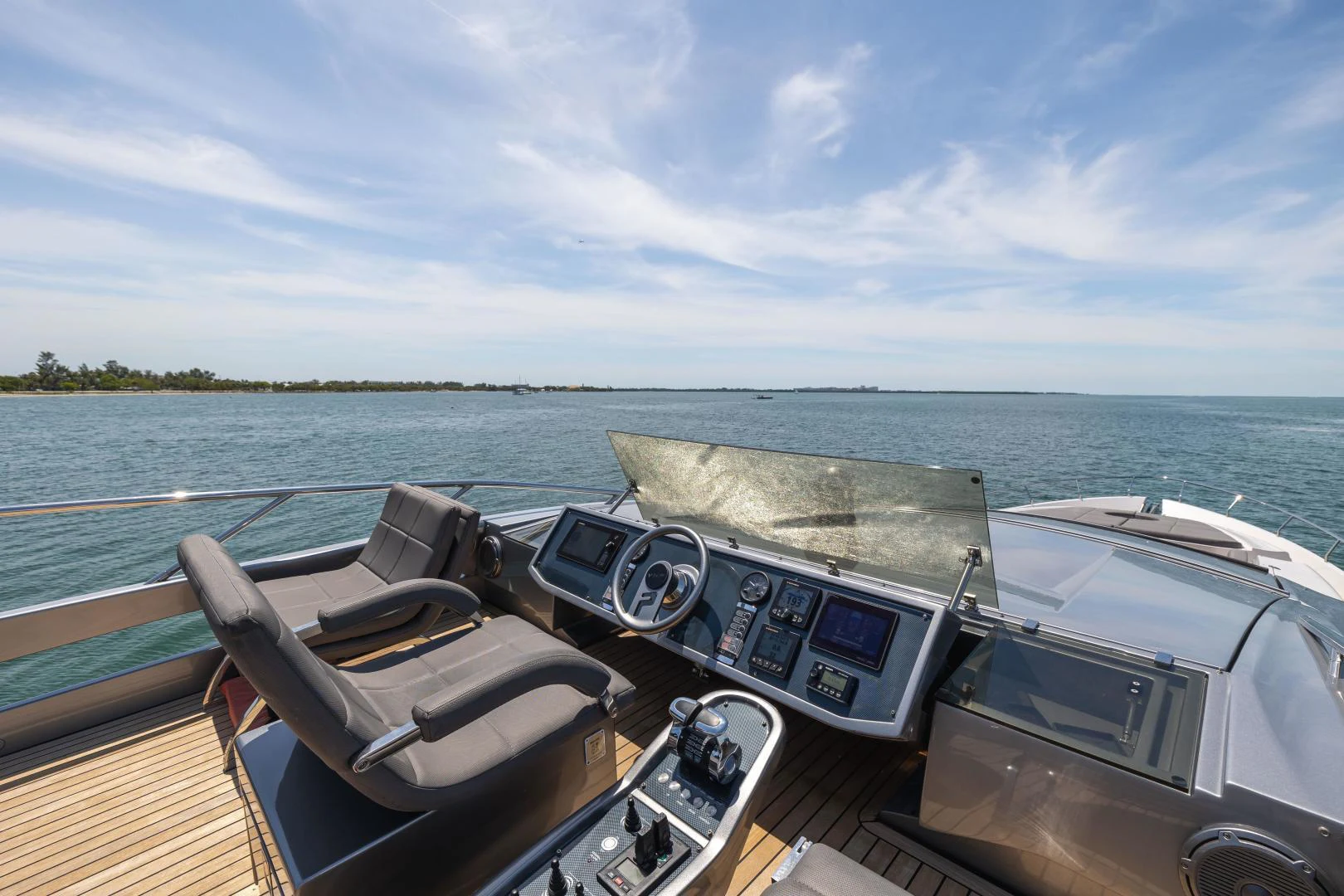 a boat on the water aboard DOUBLE OR NOTHING Yacht for Sale