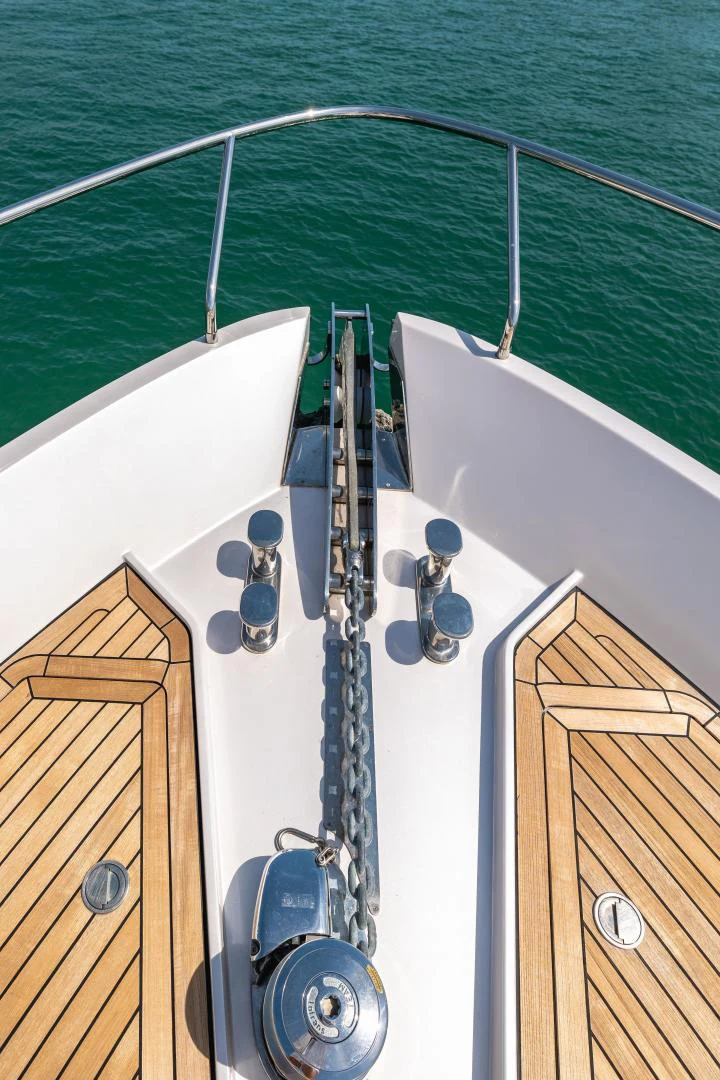 a boat with a rope attached to it aboard DOUBLE OR NOTHING Yacht for Sale