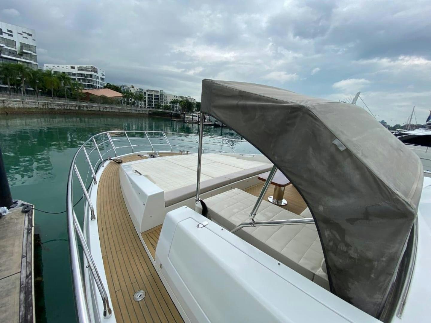 a boat on the water aboard PASEO Yacht for Sale