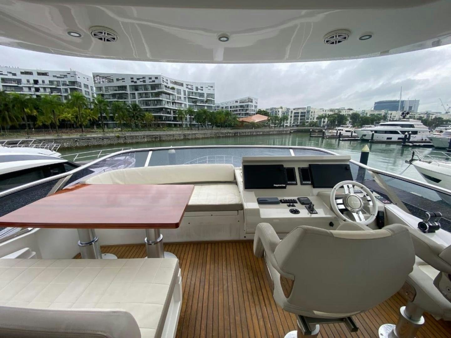 a boat on the water aboard PASEO Yacht for Sale
