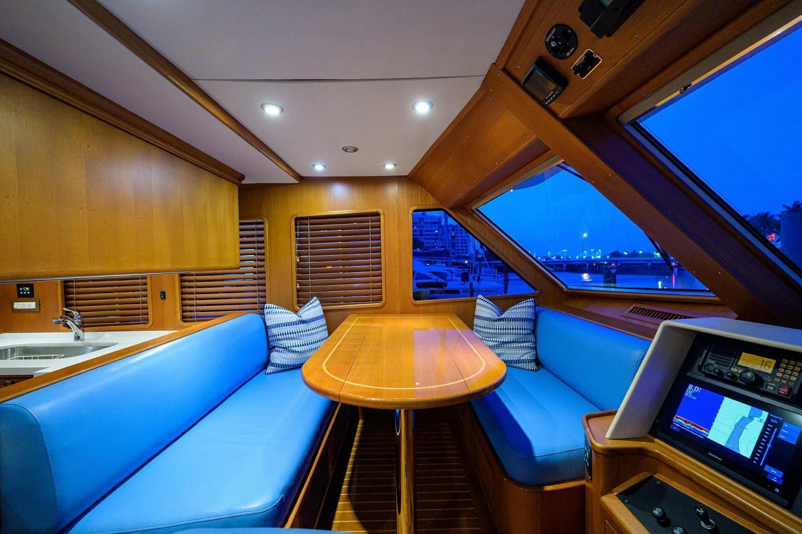 inside of a boat aboard HARD TIMES NAME RESERVED Yacht for Sale