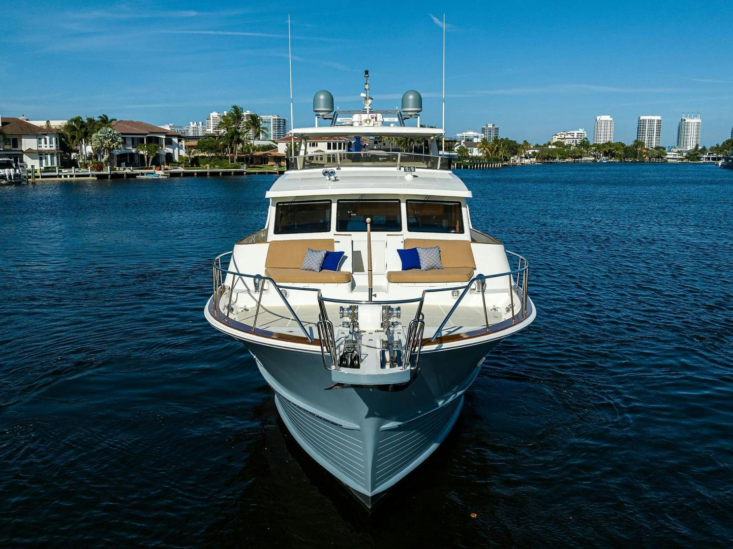 a boat in the water aboard HARD TIMES NAME RESERVED Yacht for Sale