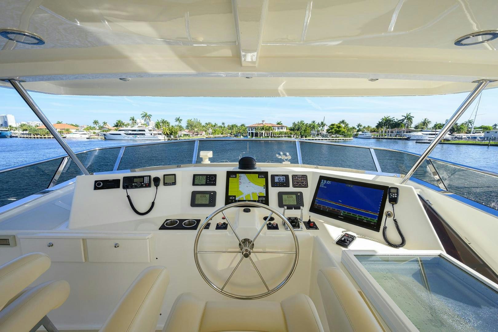 the inside of a boat aboard HARD TIMES NAME RESERVED Yacht for Sale